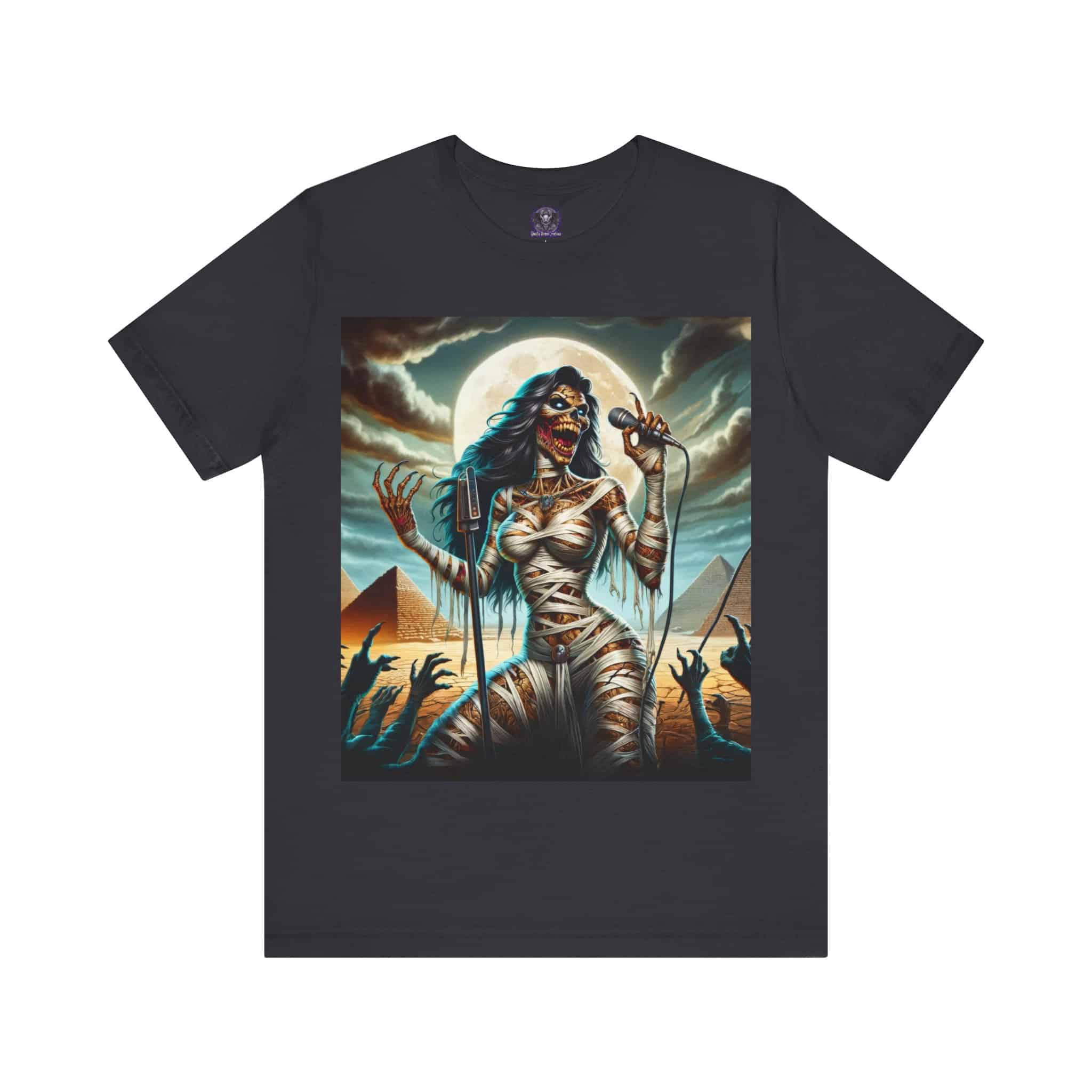 Monster Mosh 2024 Tour Mummy Goddess Singer #MM-D-MG02 Unisex Jersey Short Sleeve Tee - Image 6