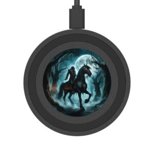 Headless Horseman Of Sleepy Hollow #DZ-001 Halloween-Themed Wireless Charging Pad with Eerie Horse Design