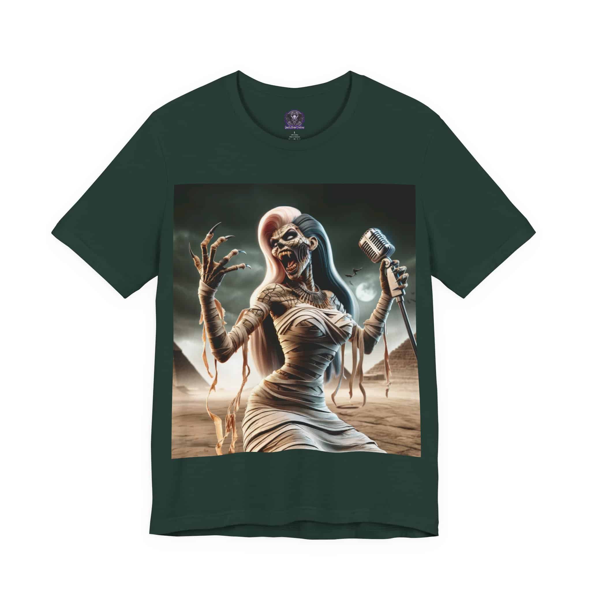 Monster Mosh 2024 Tour Mummy Goddess Singer #MM-D-MG03 Unisex Jersey Short Sleeve Tee - Image 51