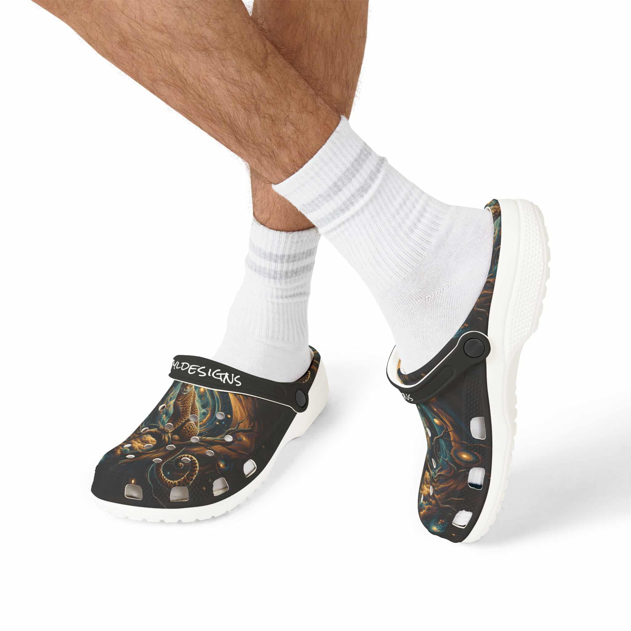 Cosmic Leopard WD-D013 By Wyldesigns - Clog Shoes - Image 17