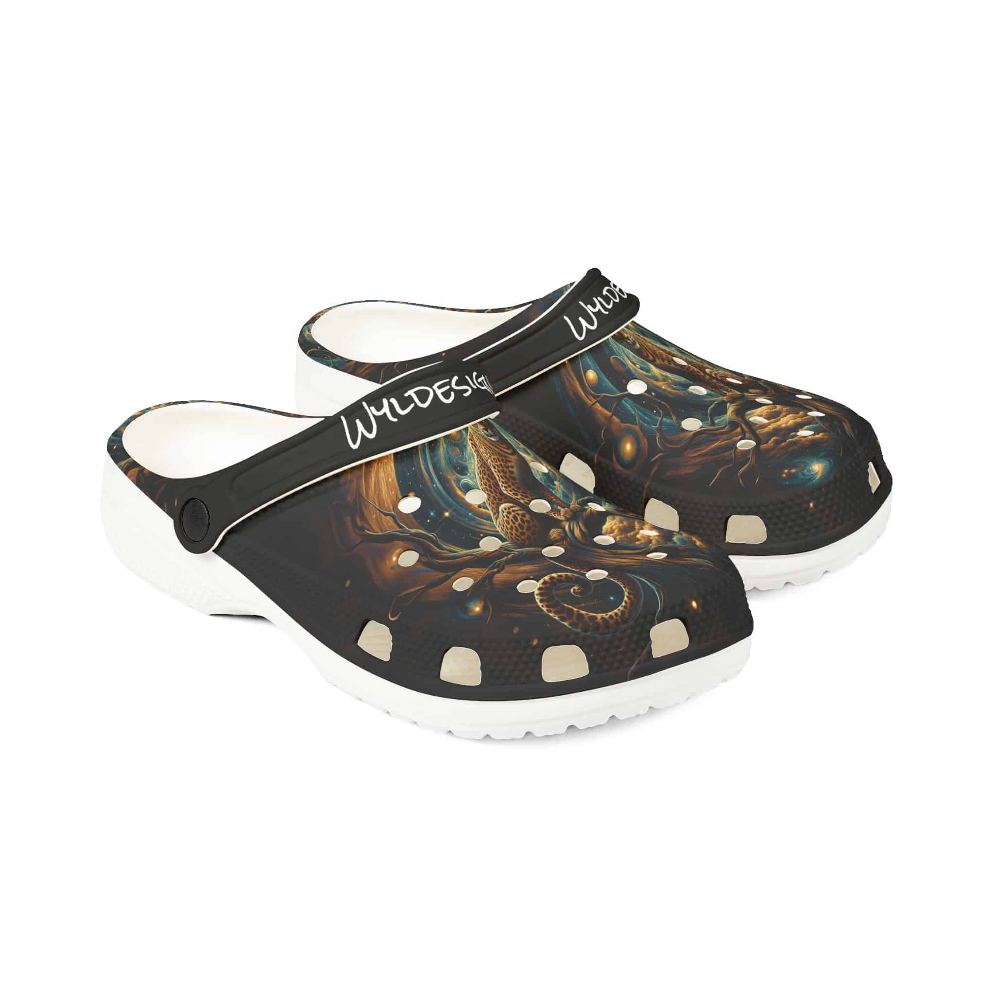 Cosmic Leopard WD-D013 By Wyldesigns - Clog Shoes - Image 11