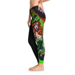 Undead Angels Leprechaun Queen Fiona Classic Reborn Style III Stretchy Leggings, Comfortable Fitness Wear