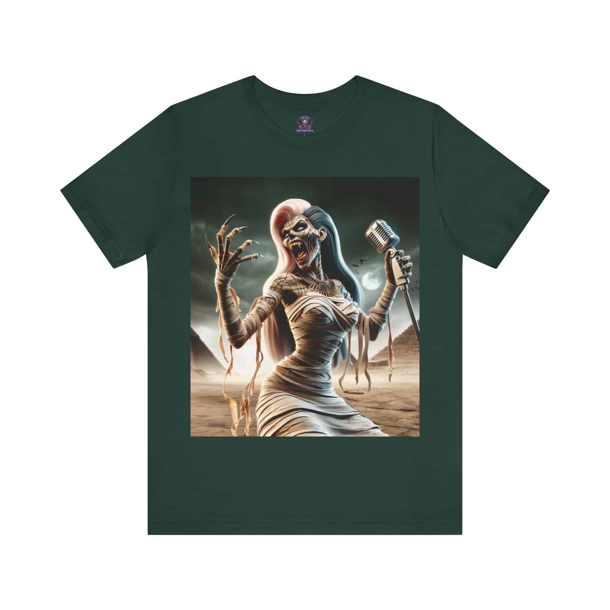 Monster Mosh 2024 Tour Mummy Goddess Singer #MM-D-MG03 Unisex Jersey Short Sleeve Tee - Image 49