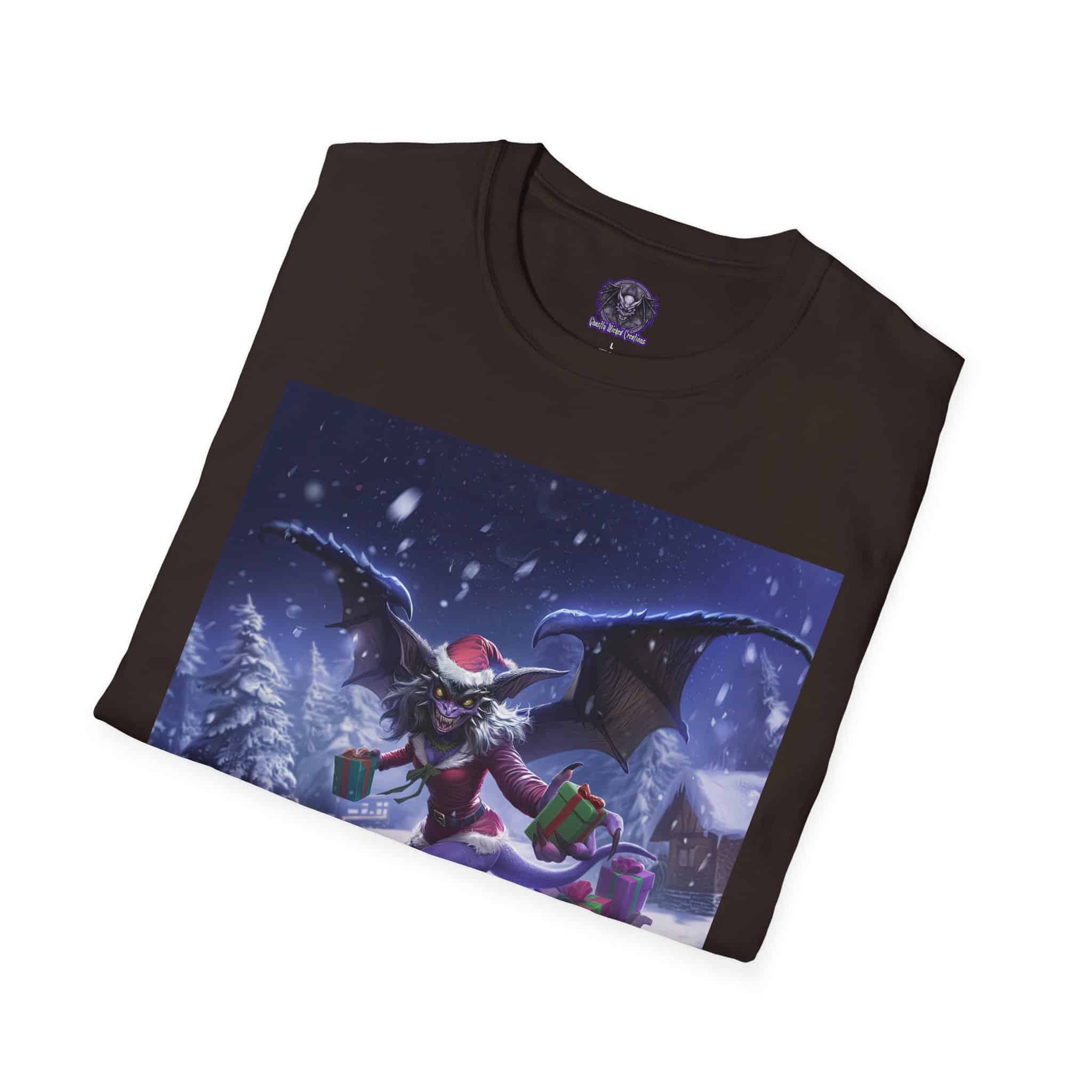 Gift Giving Gremlin Elf I Unisex T-Shirt Christmas - Image 28