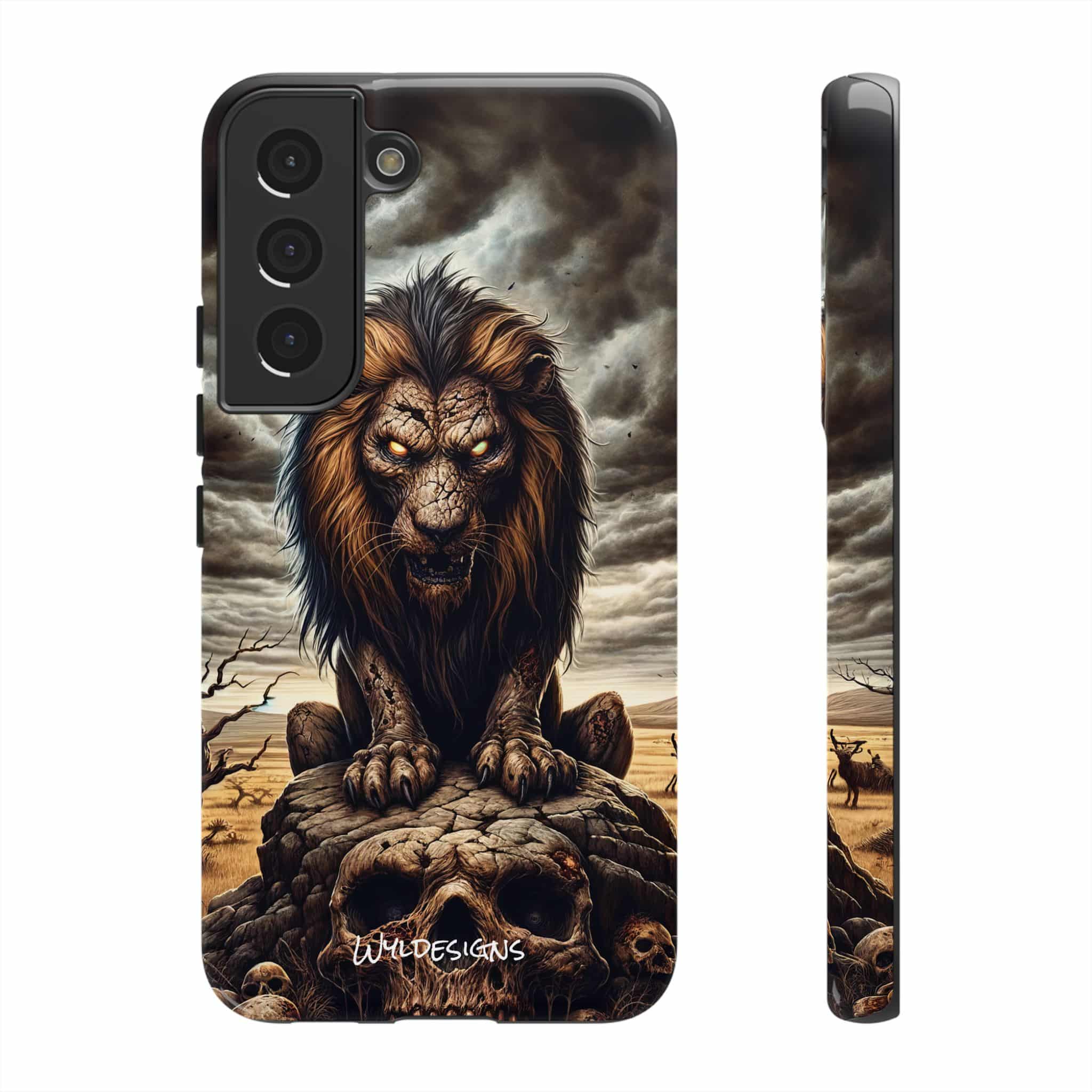 Undead Lion WD-D015 By Wyldesigns Tough Cases - Image 60