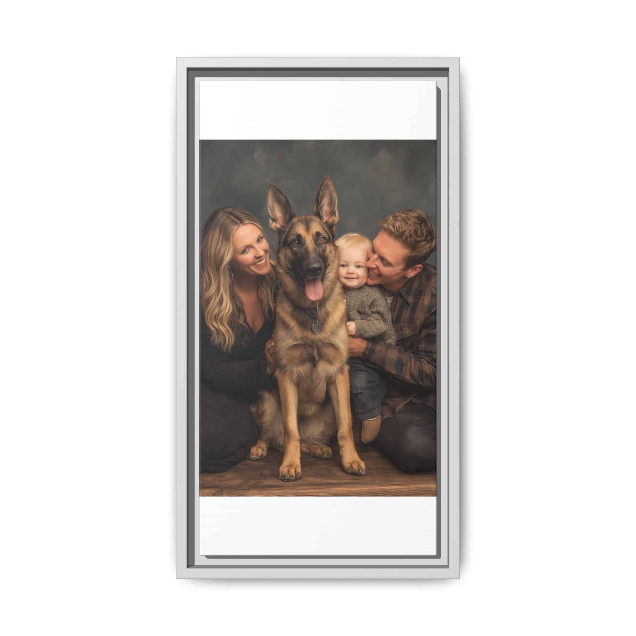 Personalized Framed Family Canvas Wall Art Vertical Multiple Sizes Available - Image 201