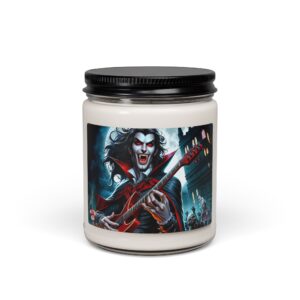 Monster Mosh 2024 Tour Drac on Guitar MM-D001 Scented Soy Candle, 9oz