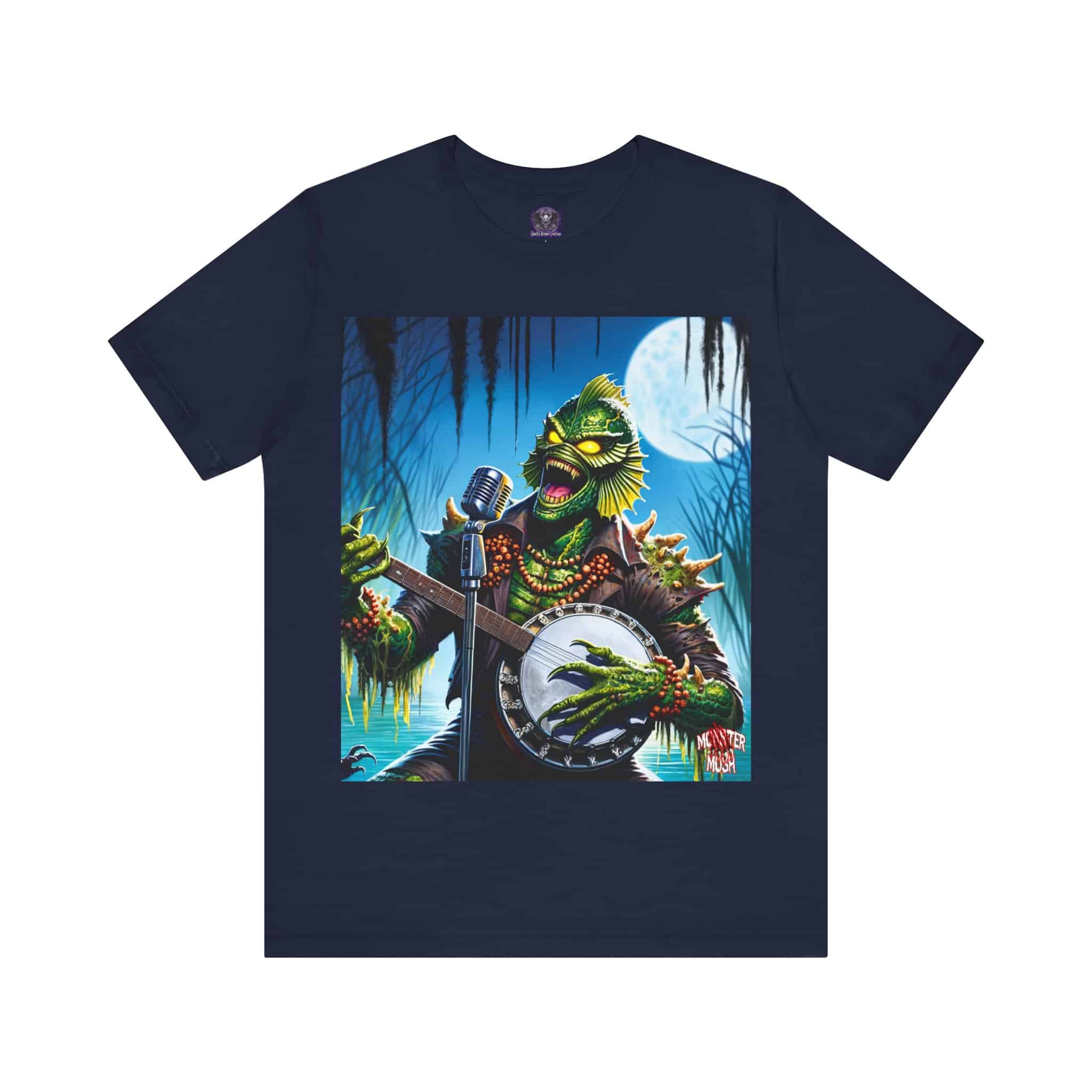Monster Mosh 2024 Tour Creature On Banjo MM-D010 Jersey Short Sleeve Tee - Image 13
