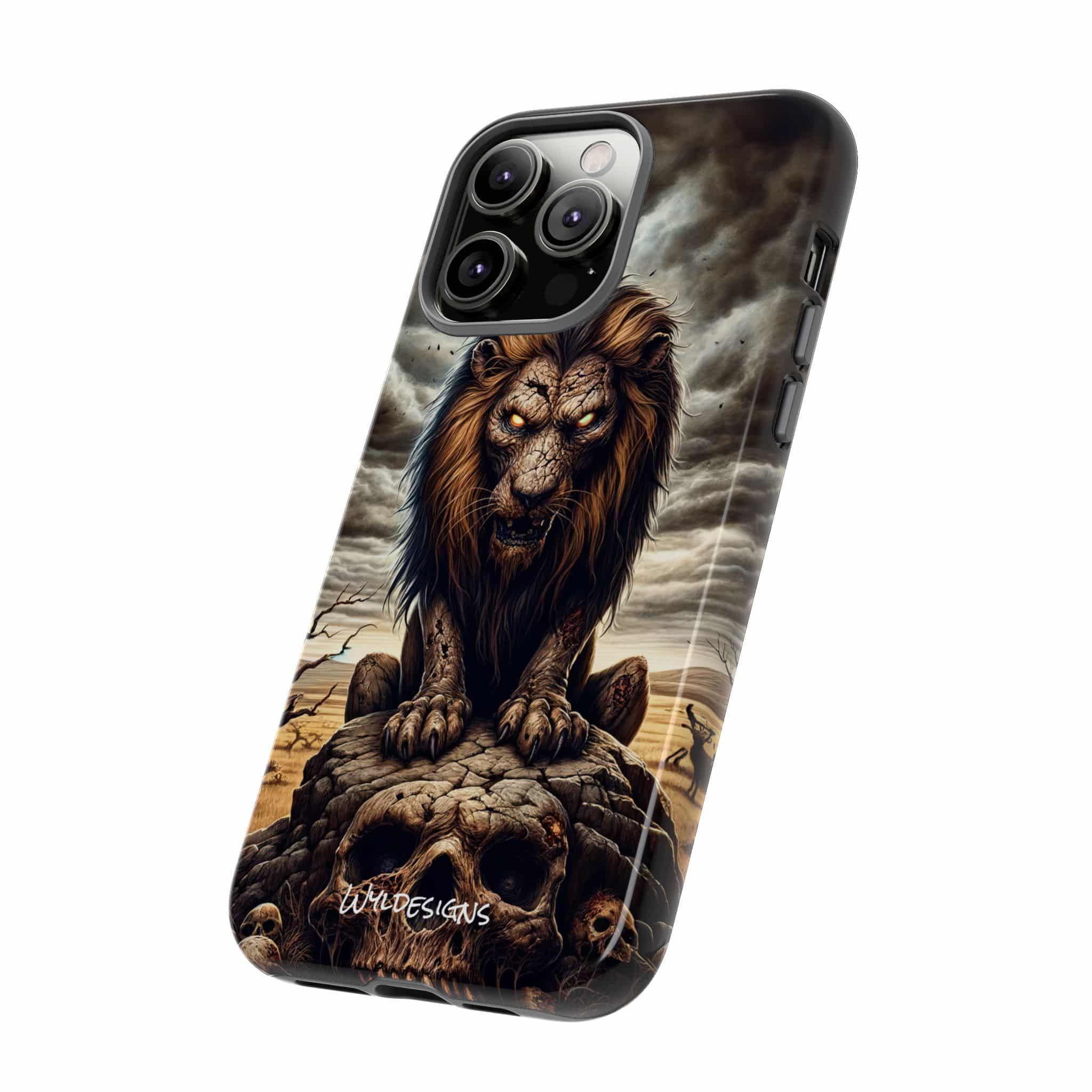 Undead Lion WD-D015 By Wyldesigns Tough Cases - Image 79