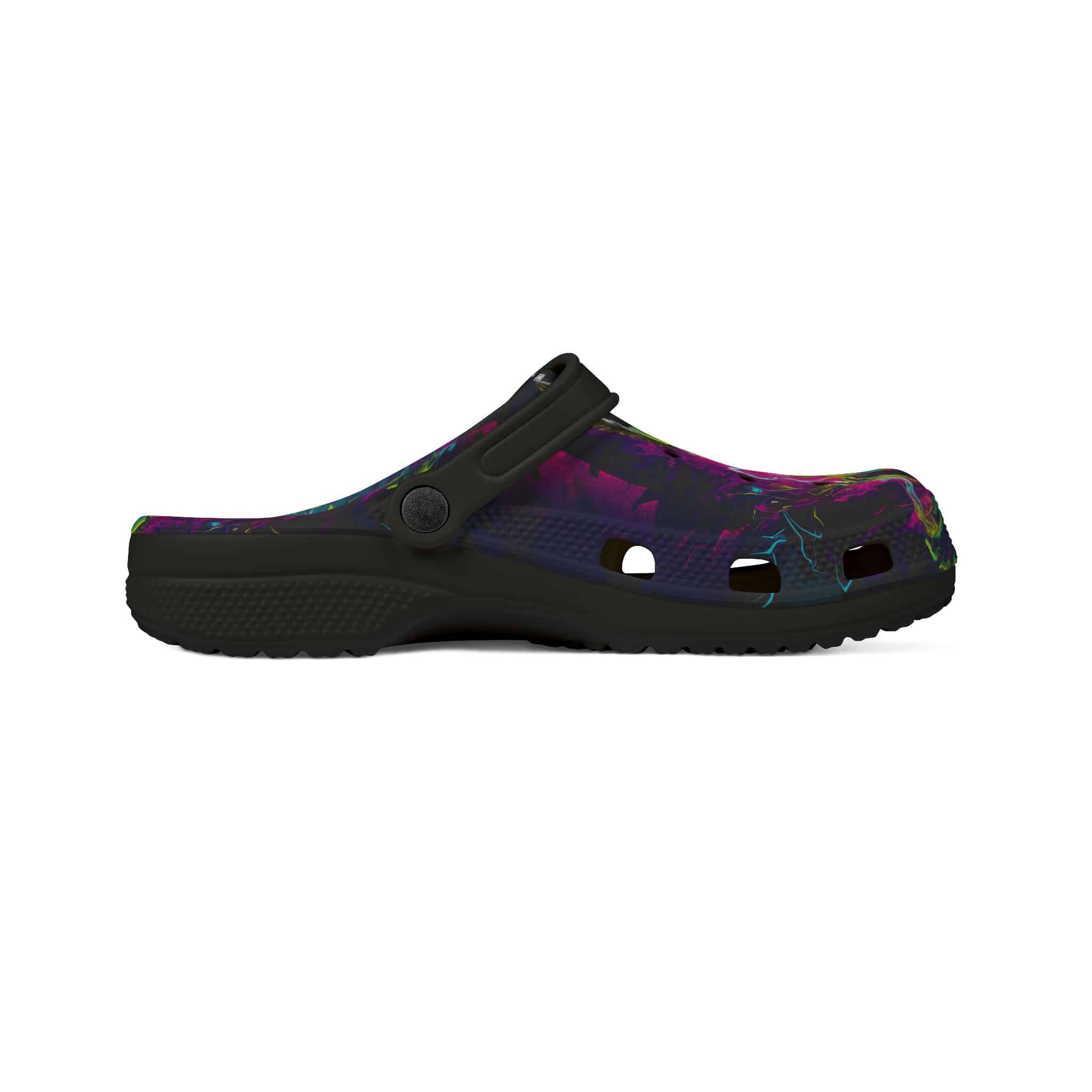 Frankenstein & His Bride Pop 60's Art Style Clog Style Shoes - Image 4