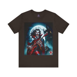 Monster Mosh 2024 Tour Drac on Guitar MM-D001 Unisex Jersey Short Sleeve Tee