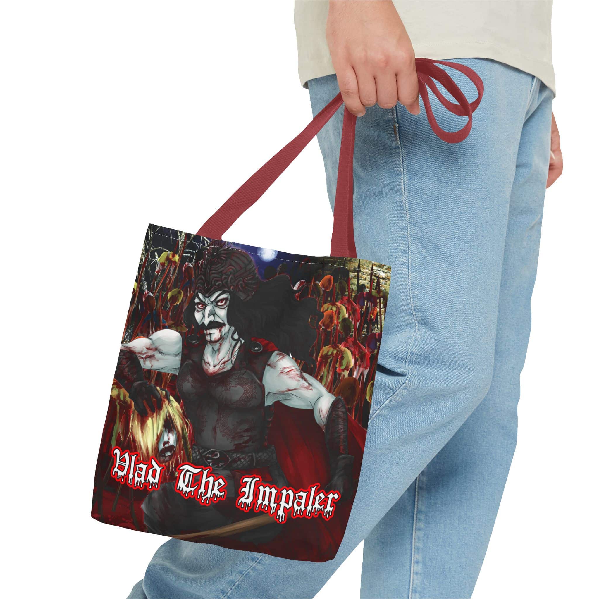 Vlad The Impaler Tote Bag (AOP) - Image 19