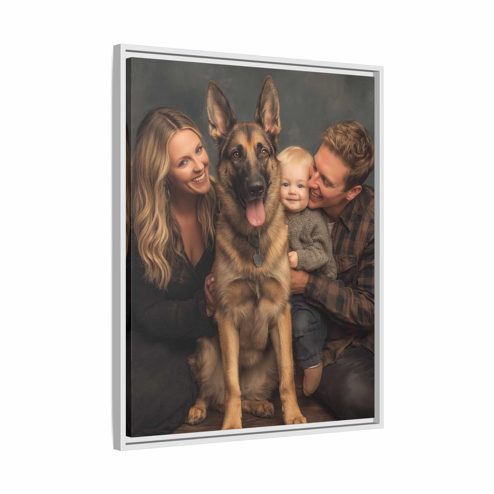 Personalized Framed Family Canvas Wall Art Vertical Multiple Sizes Available - Image 118