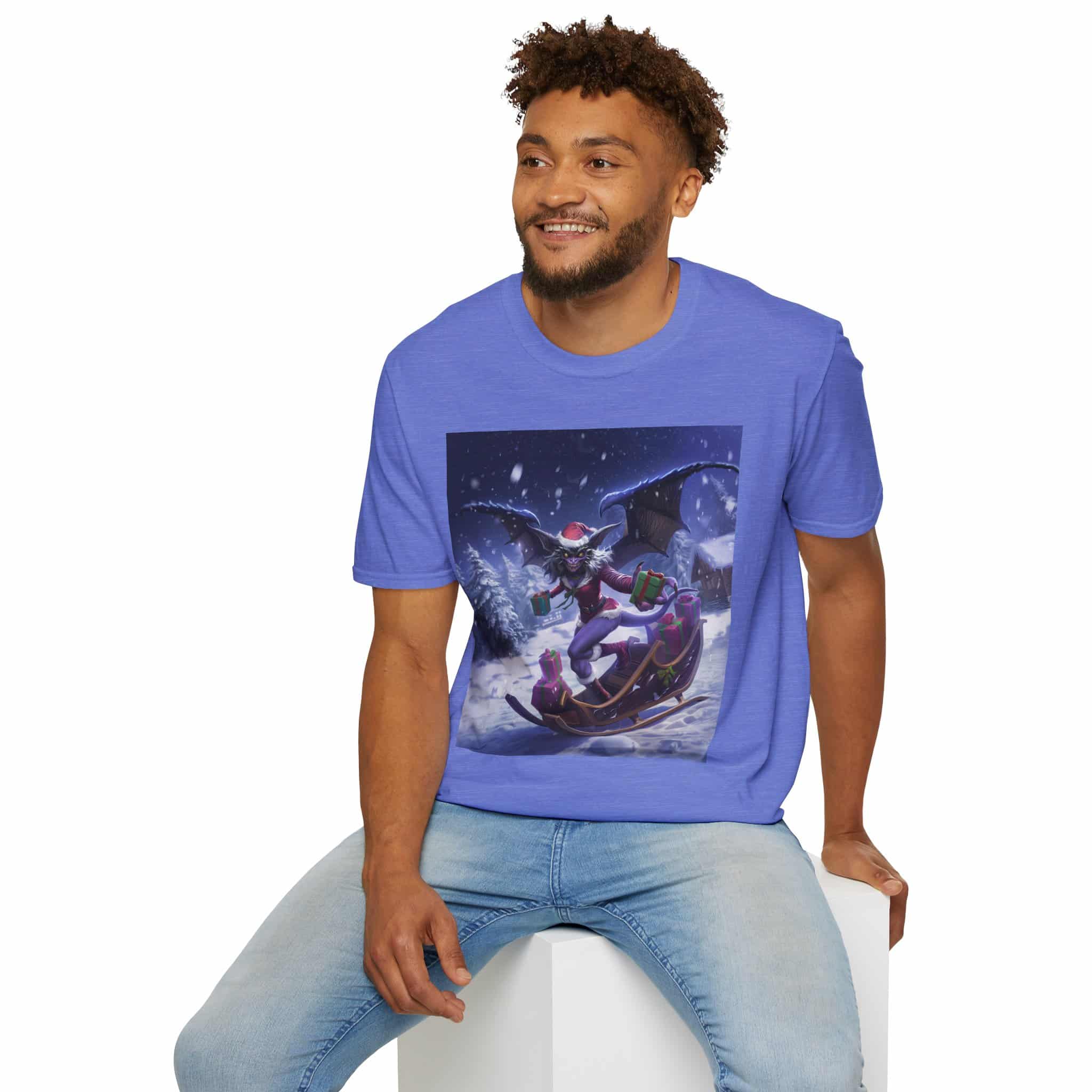 Gift Giving Gremlin Elf I Unisex T-Shirt Christmas - Image 49