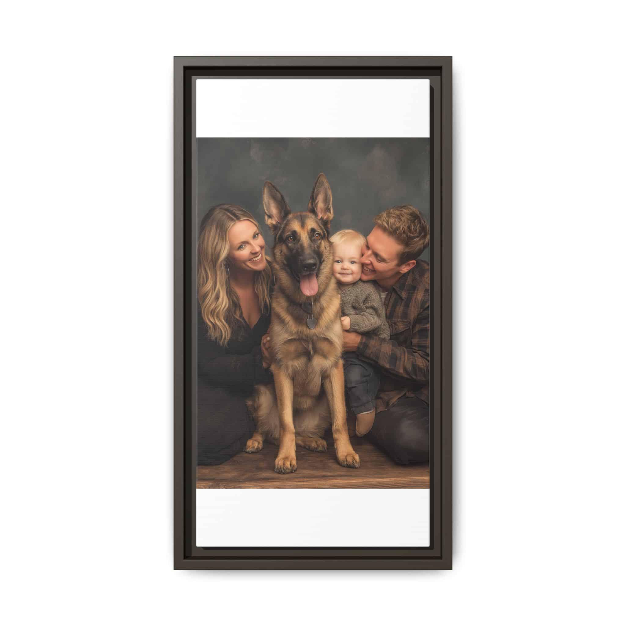 Personalized Framed Family Canvas Wall Art Vertical Multiple Sizes Available - Image 197