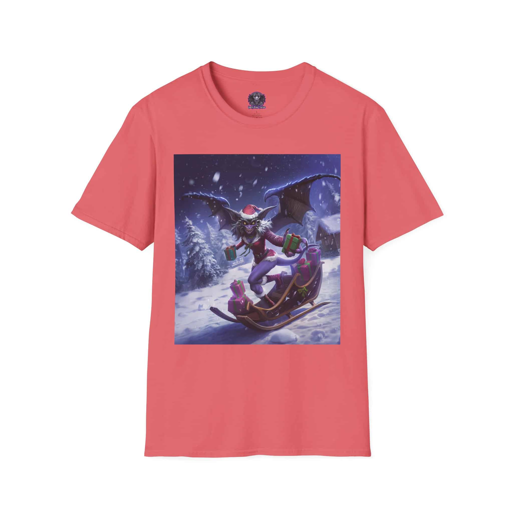 Gift Giving Gremlin Elf I Unisex T-Shirt Christmas - Image 21