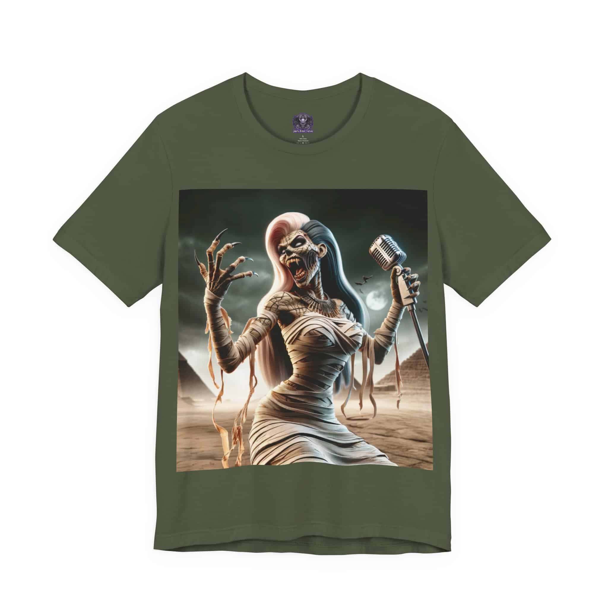 Monster Mosh 2024 Tour Mummy Goddess Singer #MM-D-MG03 Unisex Jersey Short Sleeve Tee - Image 47