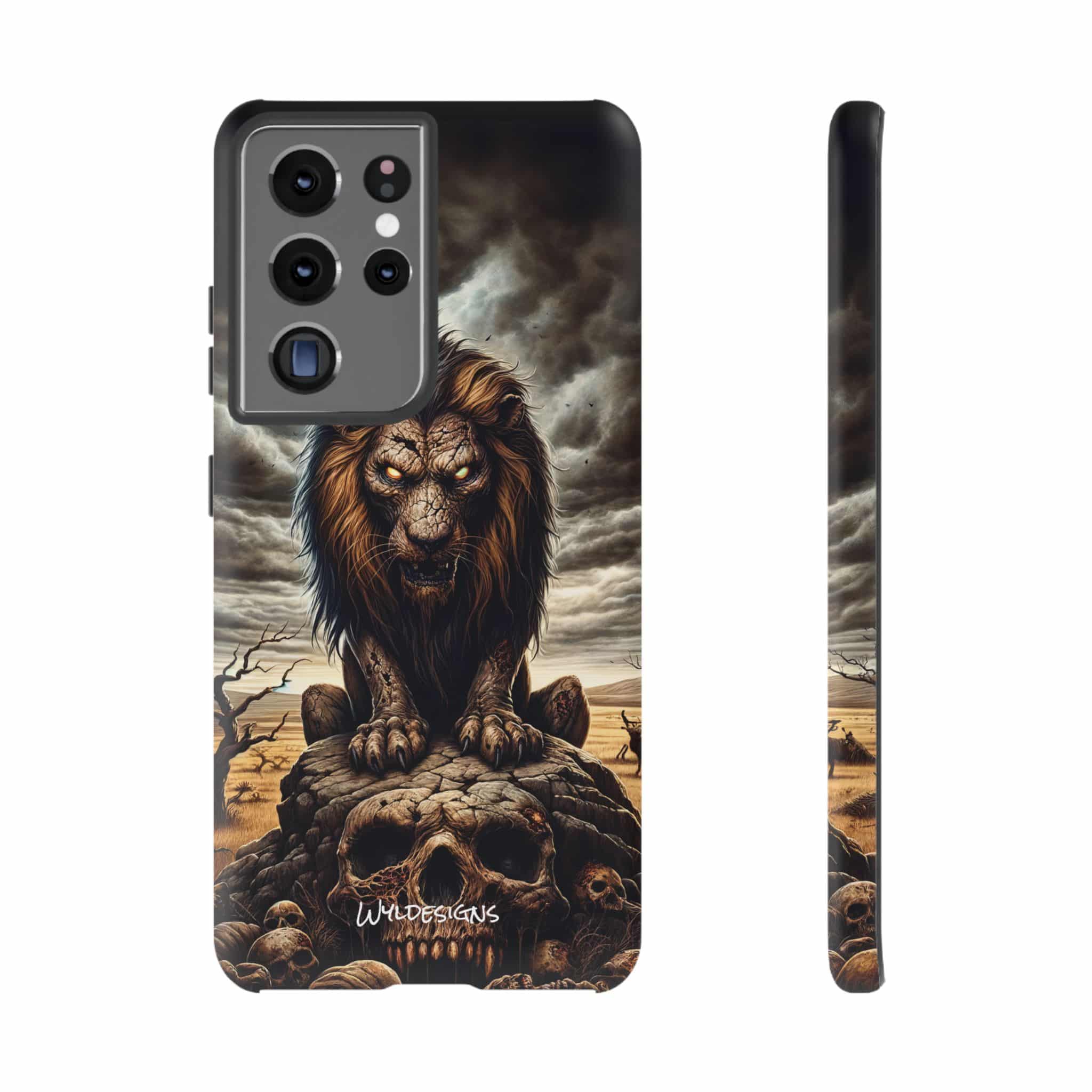 Undead Lion WD-D015 By Wyldesigns Tough Cases - Image 52