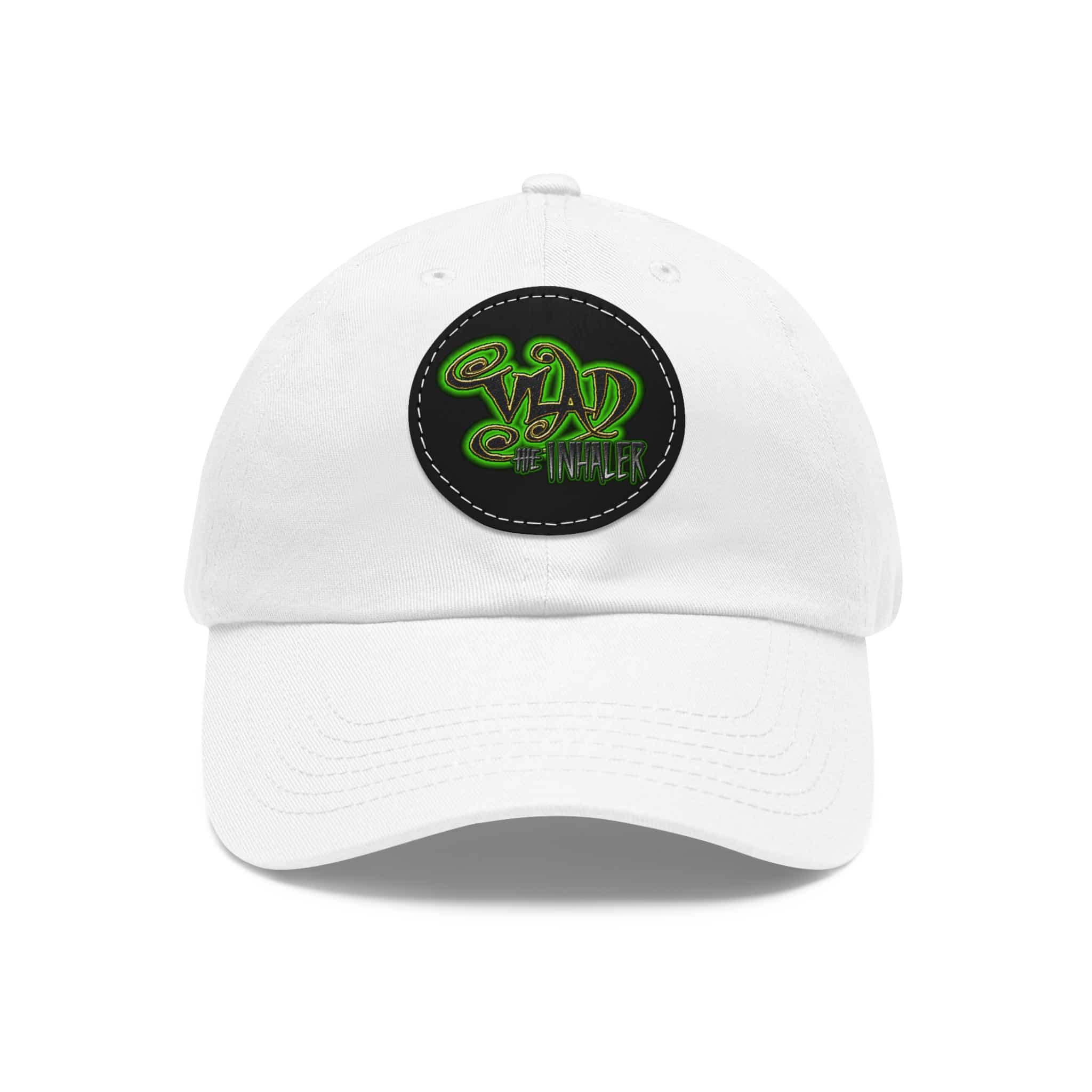 Vlad The Inhaler Band Artistic Round Leather Patch Dad Hat - Stylish Casual Cap - Image 21