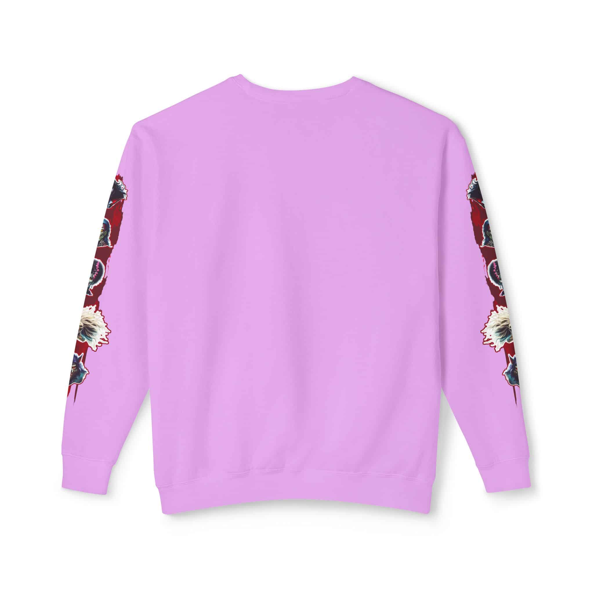 Monster Mosh 2024 Tour Drac on Guitar MM-D001 Deluxe Unisex Lightweight Crewneck Sweatshirt - Image 54