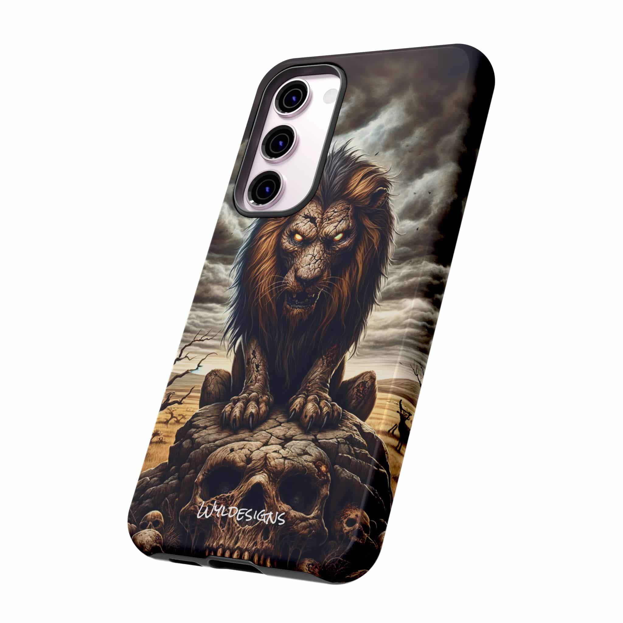 Undead Lion WD-D015 By Wyldesigns Tough Cases - Image 87