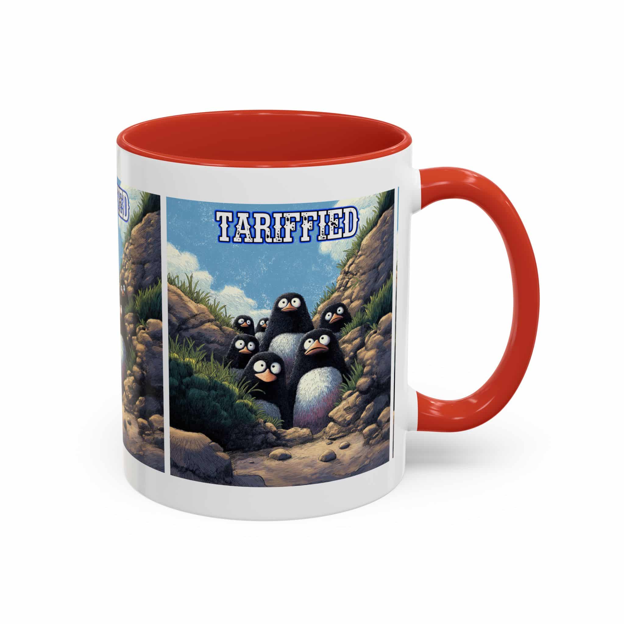 Tariffied Accent Coffee Mug (11, 15oz) - Tariff Fear Is Real - Image 9