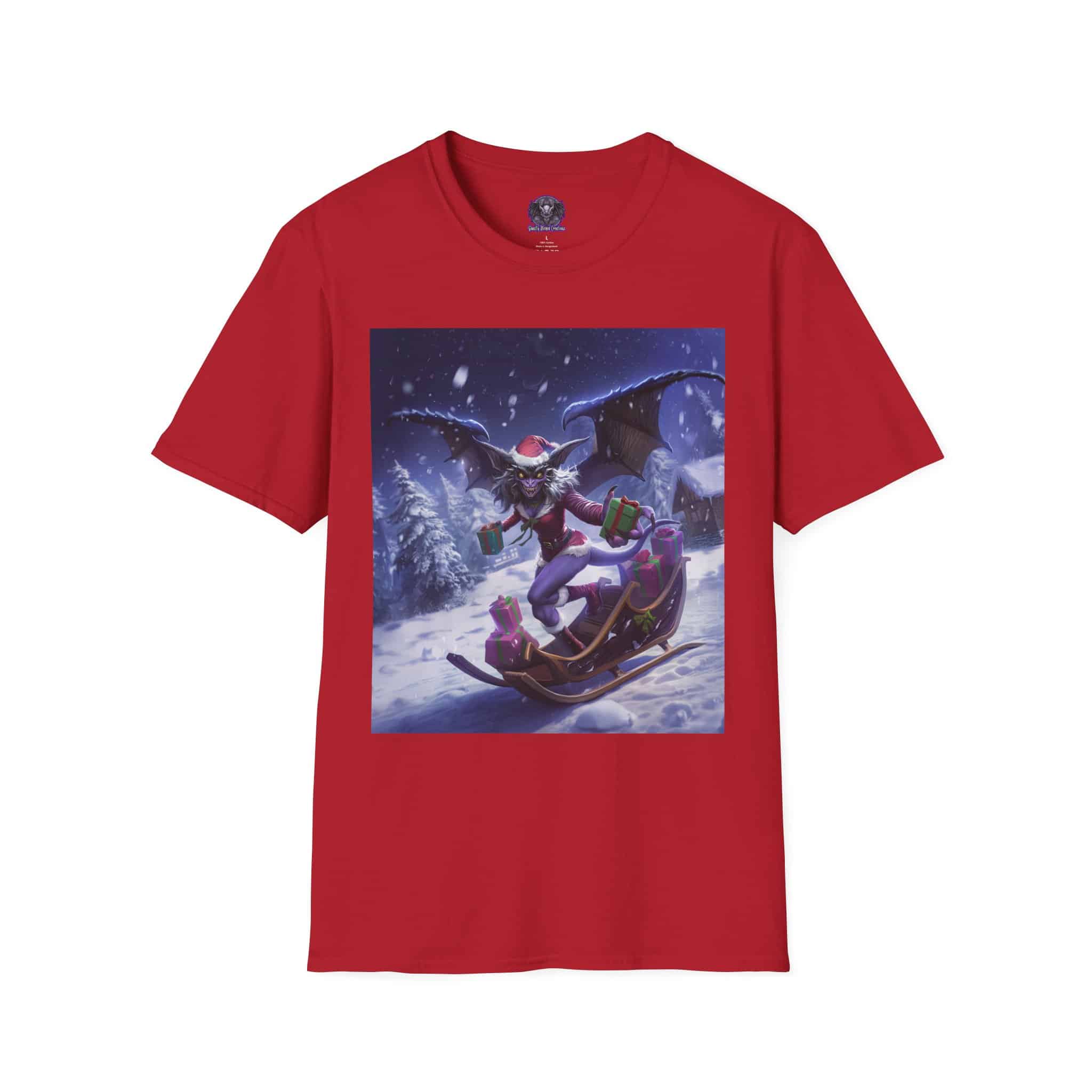 Gift Giving Gremlin Elf I Unisex T-Shirt Christmas - Image 71
