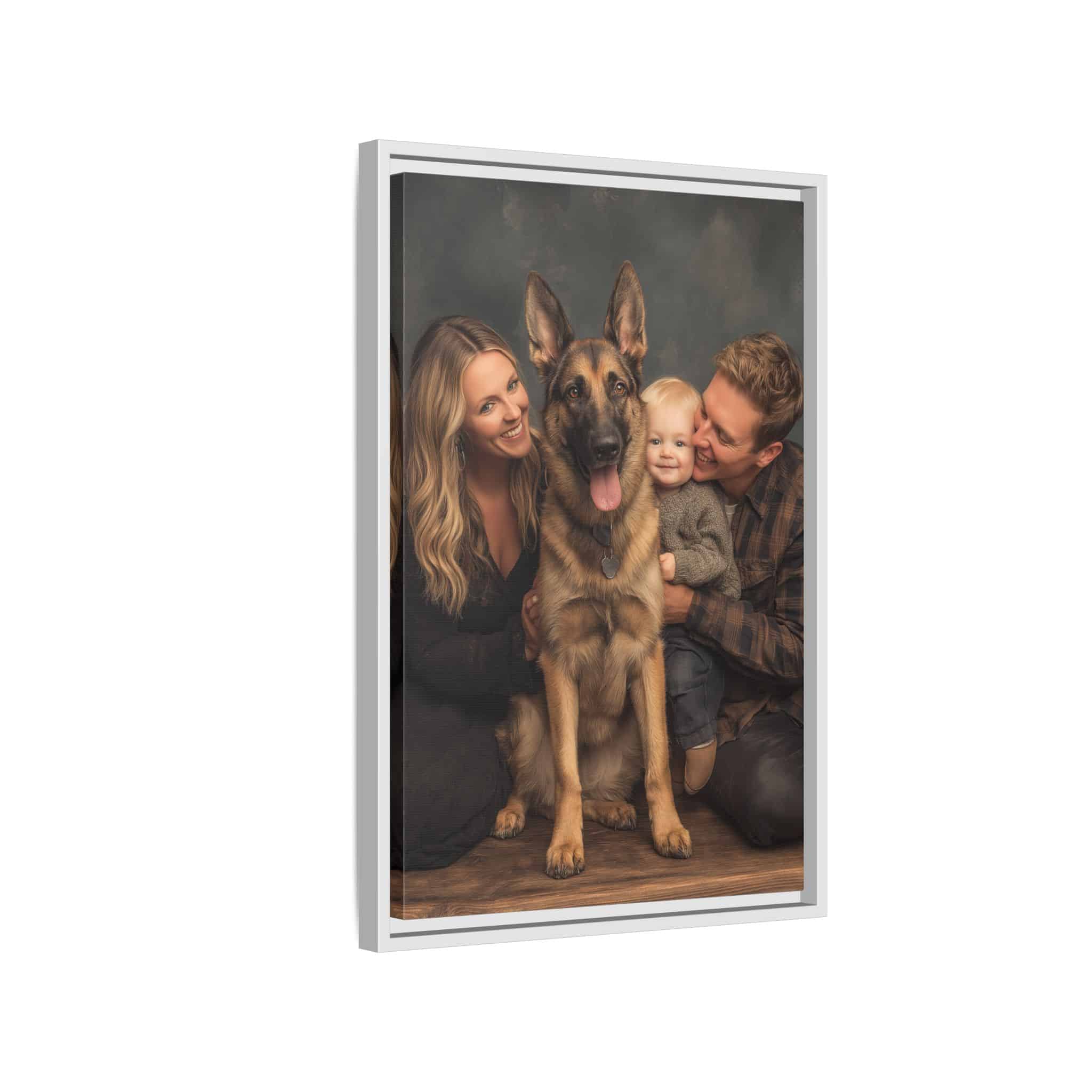 Personalized Framed Family Canvas Wall Art Vertical Multiple Sizes Available - Image 166