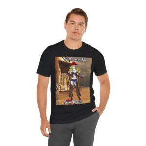 Cassidy Undead Angel Zombie Cowgirl - Classic Art w/Text Unisex Jersey Short Sleeve Tee