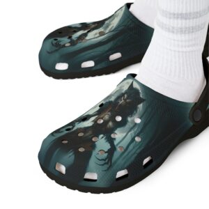 She-Werewolf Full Moon #ML-D-WW01 Clog Shoes