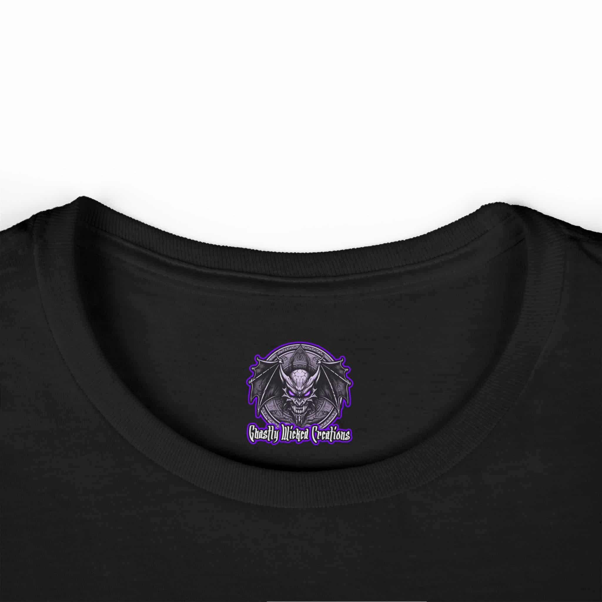 Monster Mosh Undead Angels Bat Keyboardist MM-D-UA-L01 Women's Softstyle Tee - Image 9