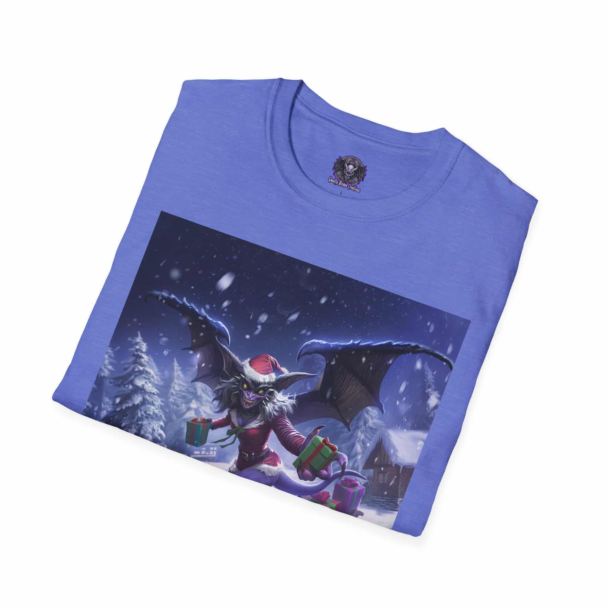 Gift Giving Gremlin Elf I Unisex T-Shirt Christmas - Image 48