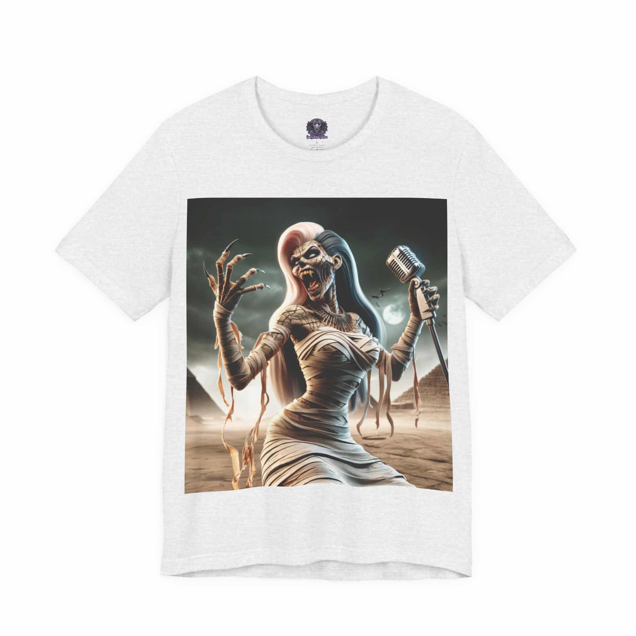 Monster Mosh 2024 Tour Mummy Goddess Singer #MM-D-MG03 Unisex Jersey Short Sleeve Tee - Image 38