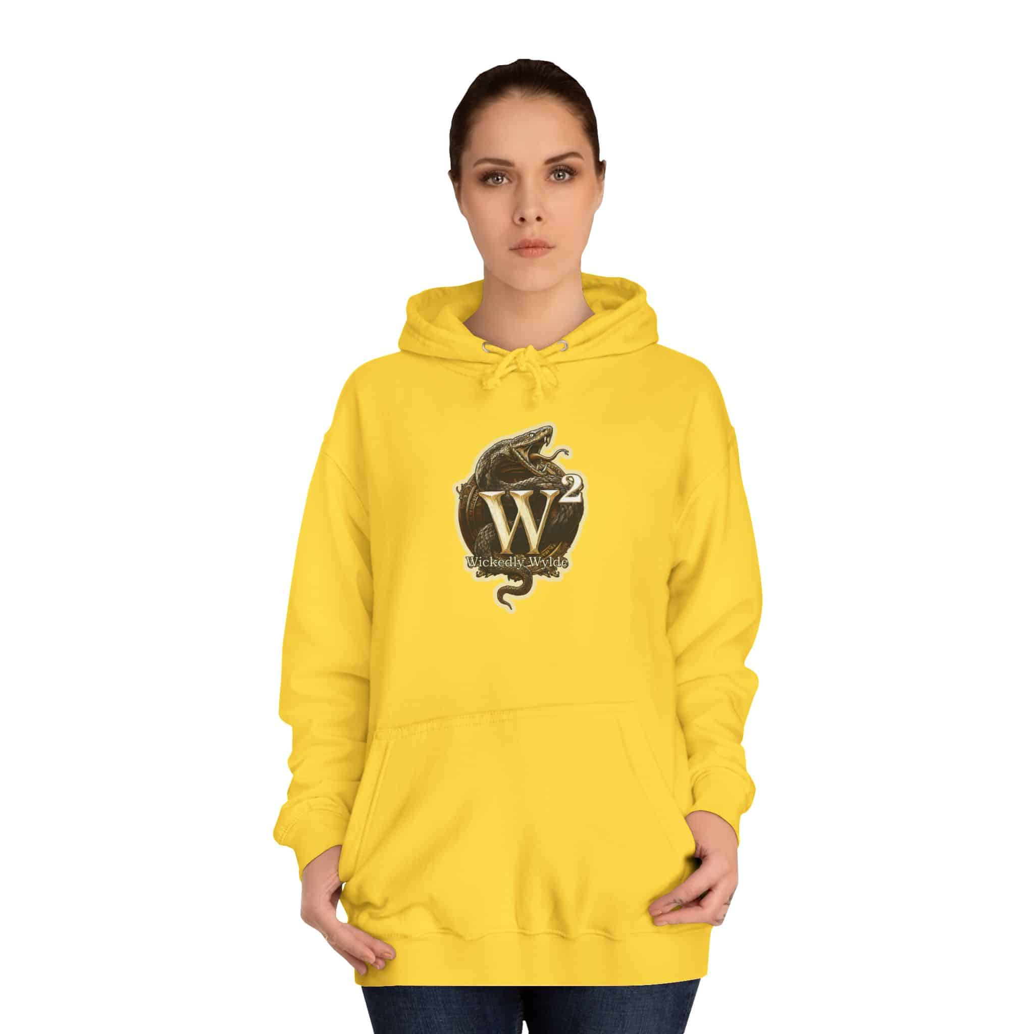 Mama Cat & Kittens WD-M001 By Wyldesigns Unisex College Hoodie - Image 36