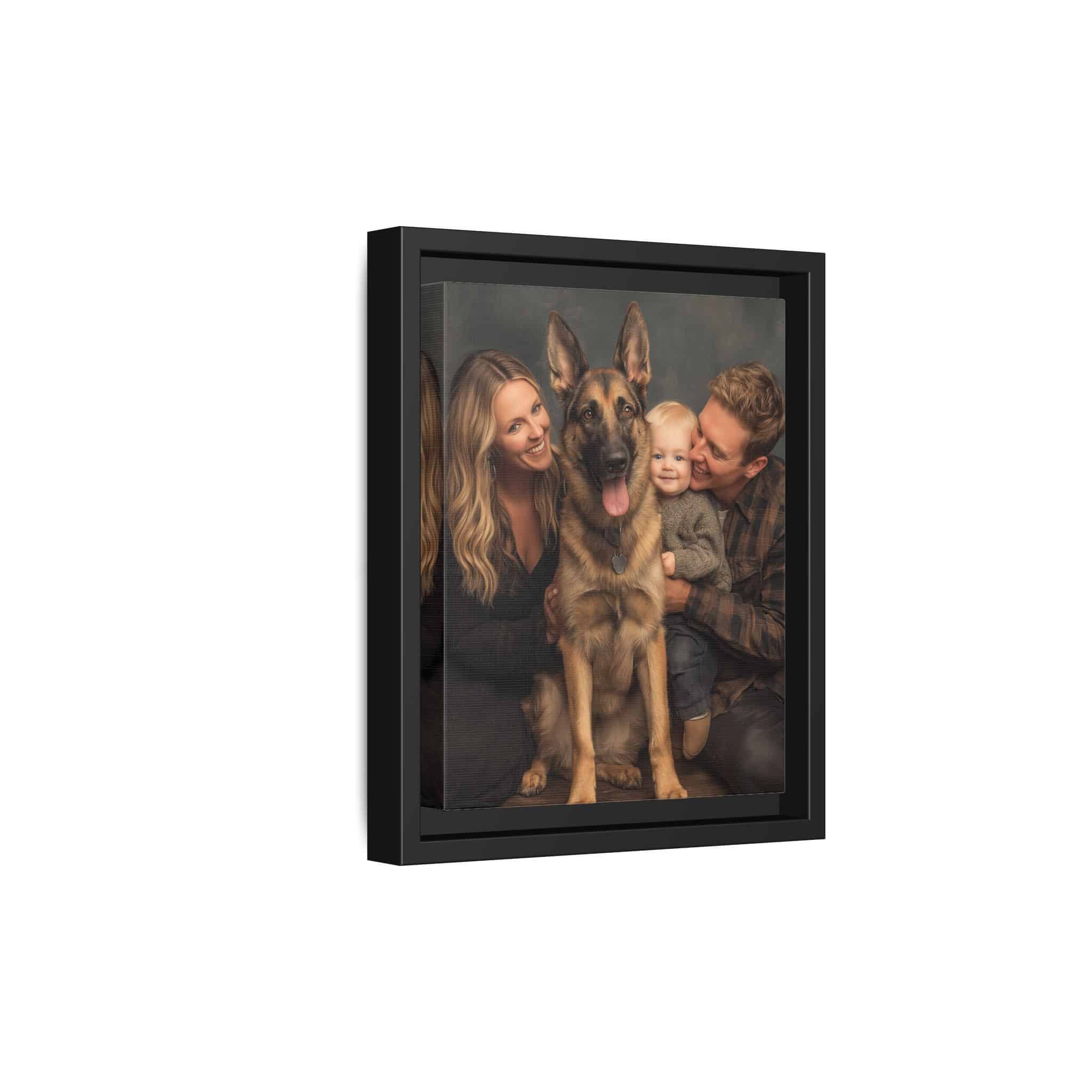 Personalized Framed Family Canvas Wall Art Vertical Multiple Sizes Available - Image 134