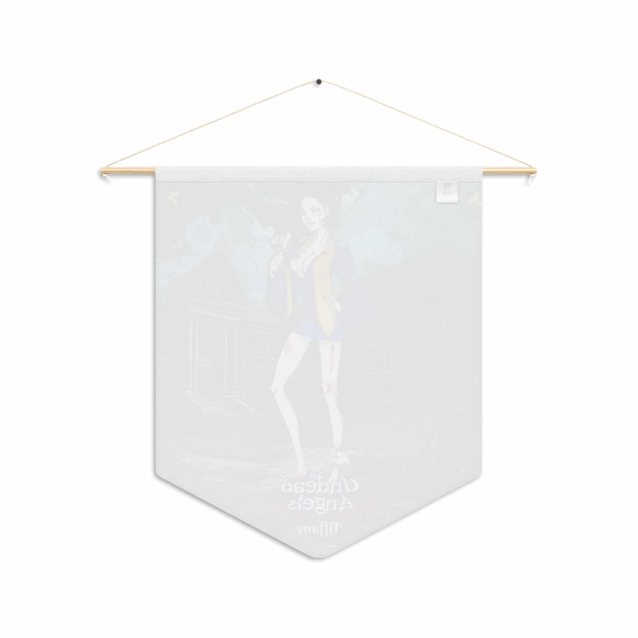 Tiffany Undead Angel Graduate Classic Art Pennant - Image 2