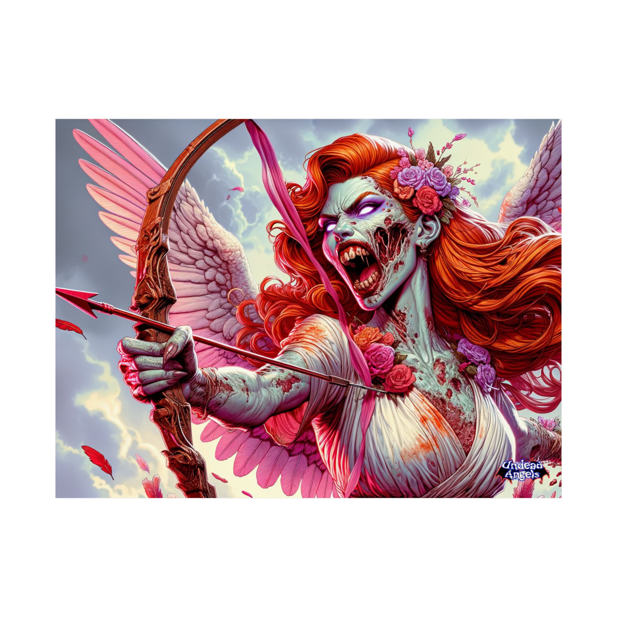 Scarlet Undead Angels Zombie Cupid #DSZ-003L Matte Horizontal Posters - Image 2