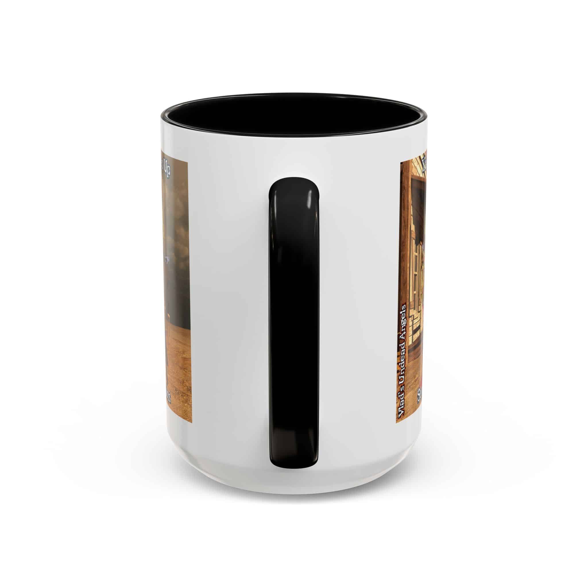 Cassidy Undead Angel Cowgirl – Classic Art w/Text Accent Coffee Mug (11, 15oz) - Image 24