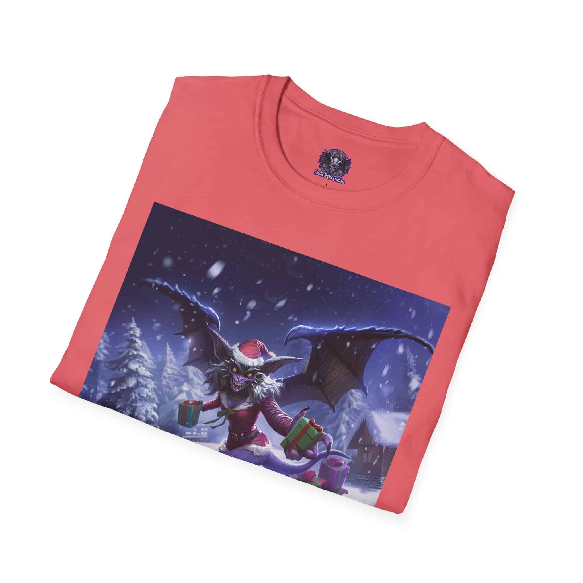Gift Giving Gremlin Elf I Unisex T-Shirt Christmas - Image 23