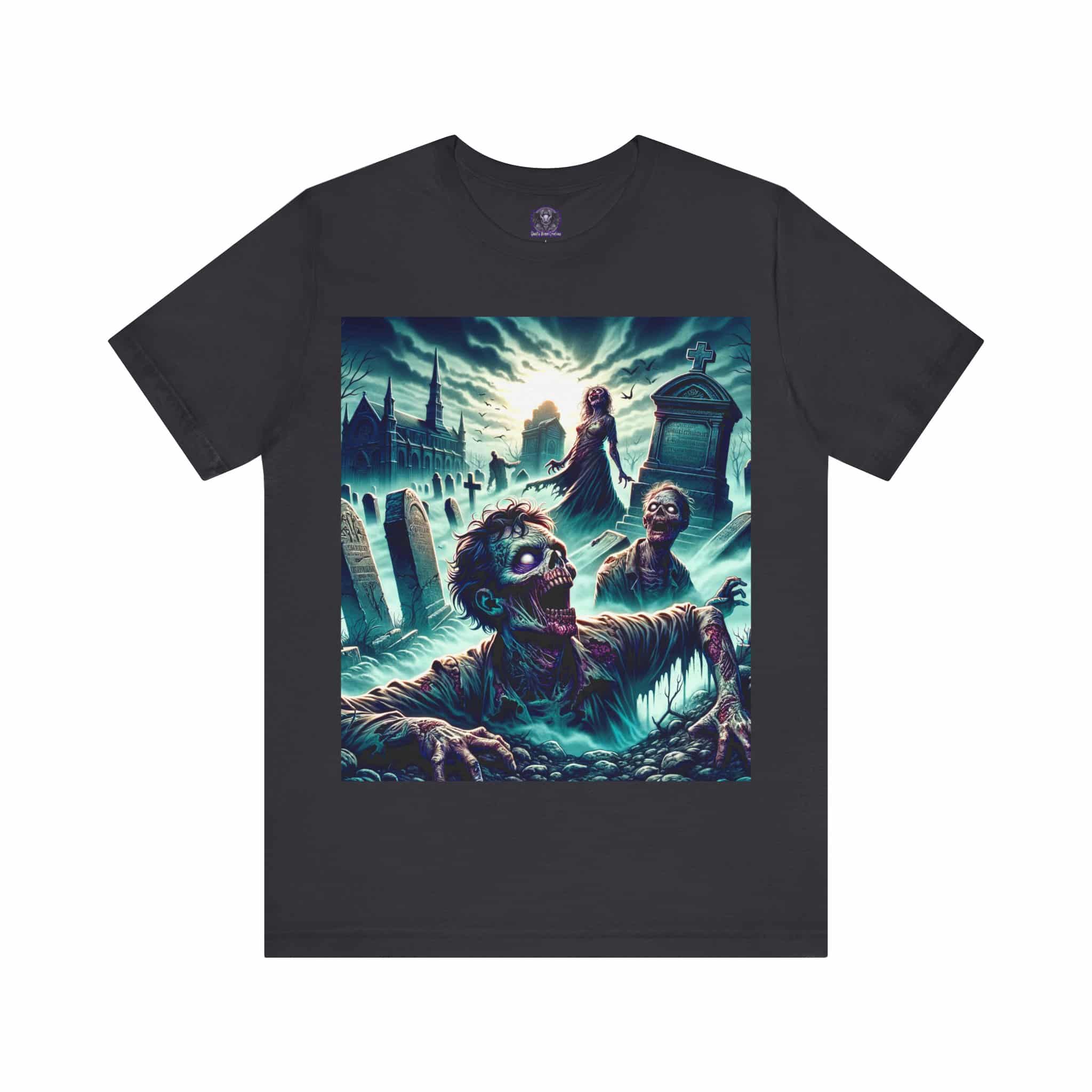 Zombies Emerge #DZ-003 Unisex Jersey Short Sleeve Tee - Image 11