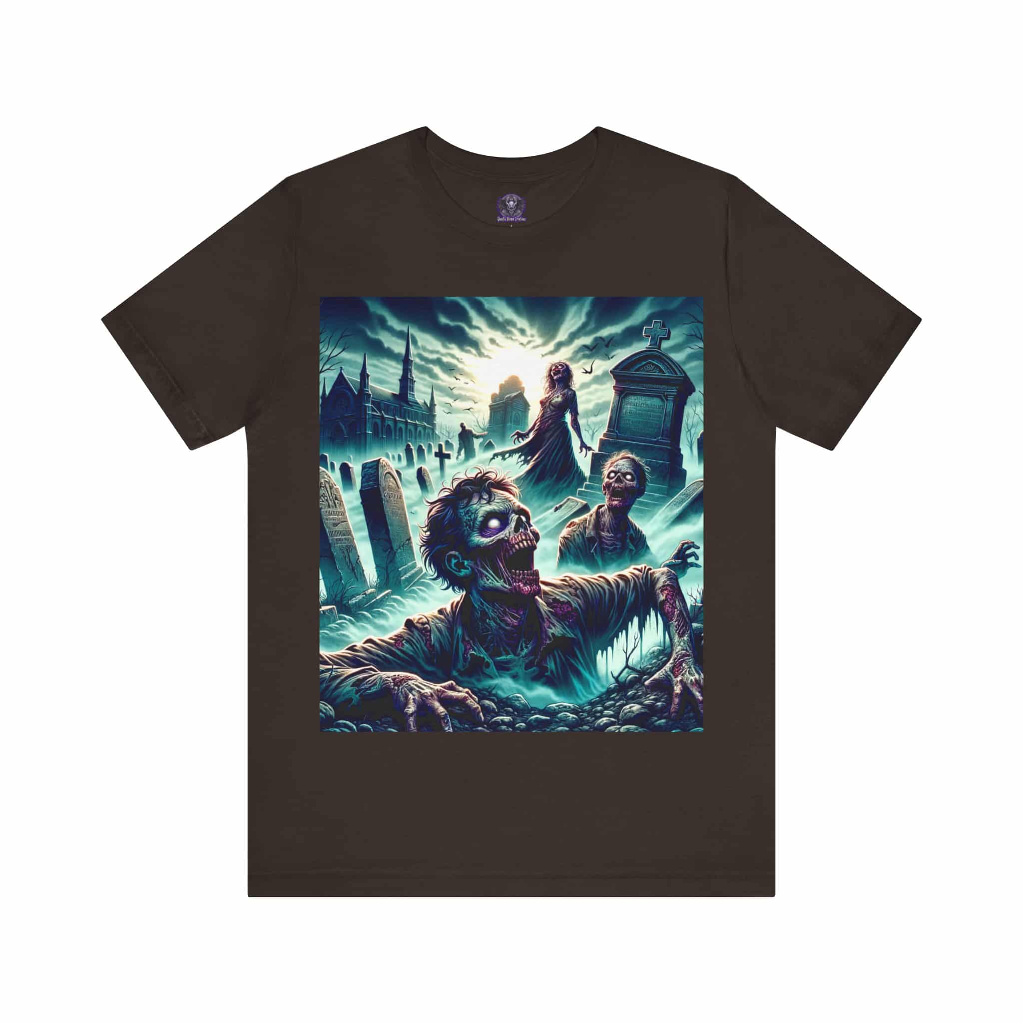 Zombies Emerge #DZ-003 Unisex Jersey Short Sleeve Tee - Image 21