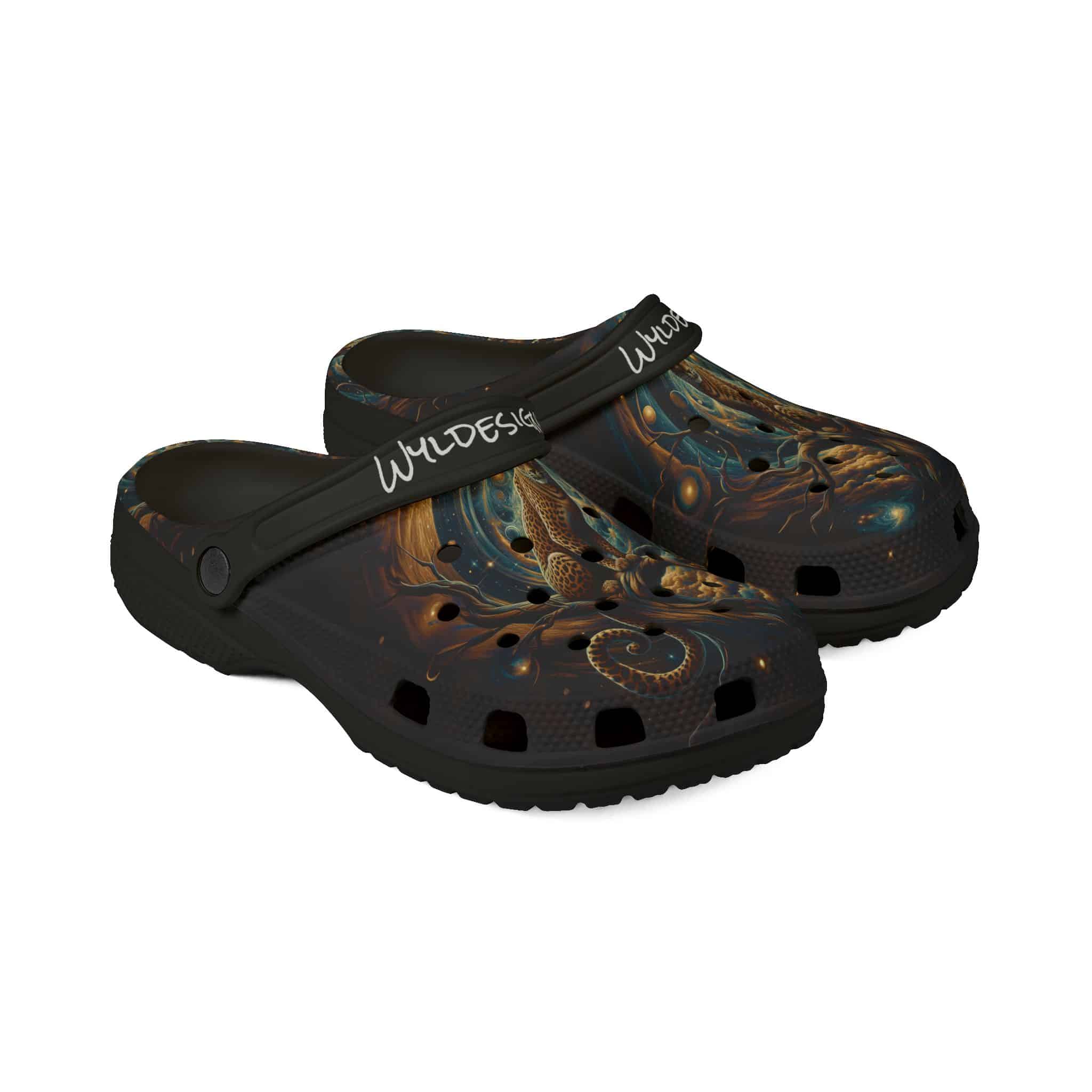 Cosmic Leopard WD-D013 By Wyldesigns - Clog Shoes - Image 3