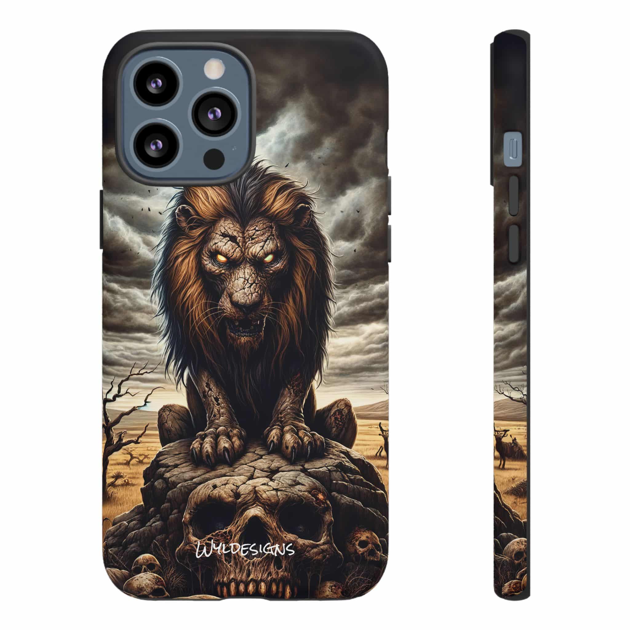 Undead Lion WD-D015 By Wyldesigns Tough Cases - Image 46