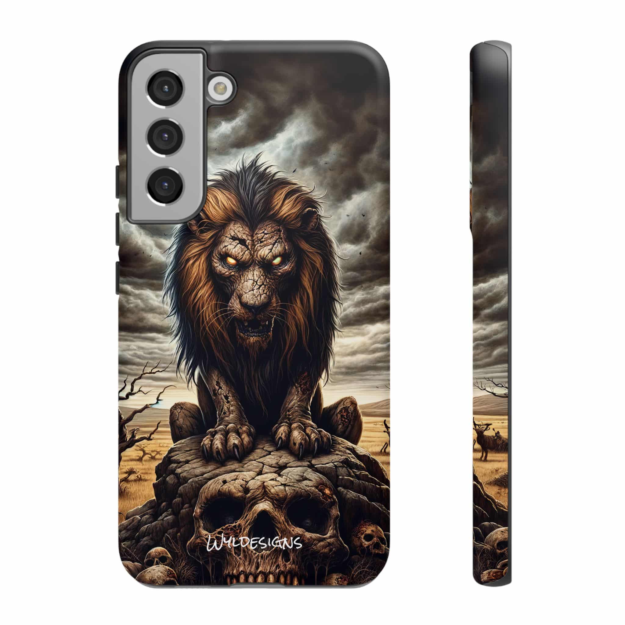 Undead Lion WD-D015 By Wyldesigns Tough Cases - Image 63