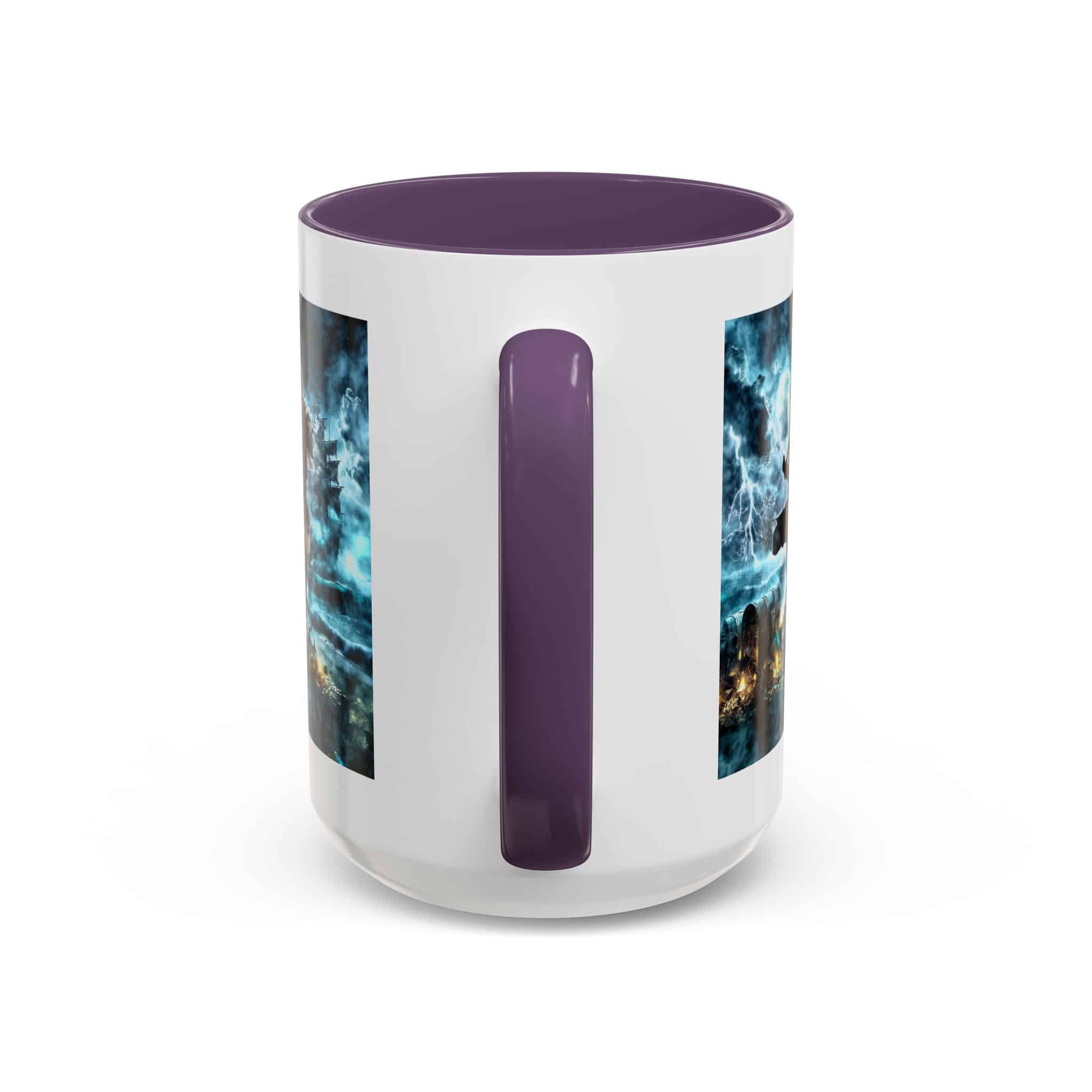 Rusila Undead Angel Vampire Pirate V2 Accent Coffee Mug (11, 15oz) - Image 60