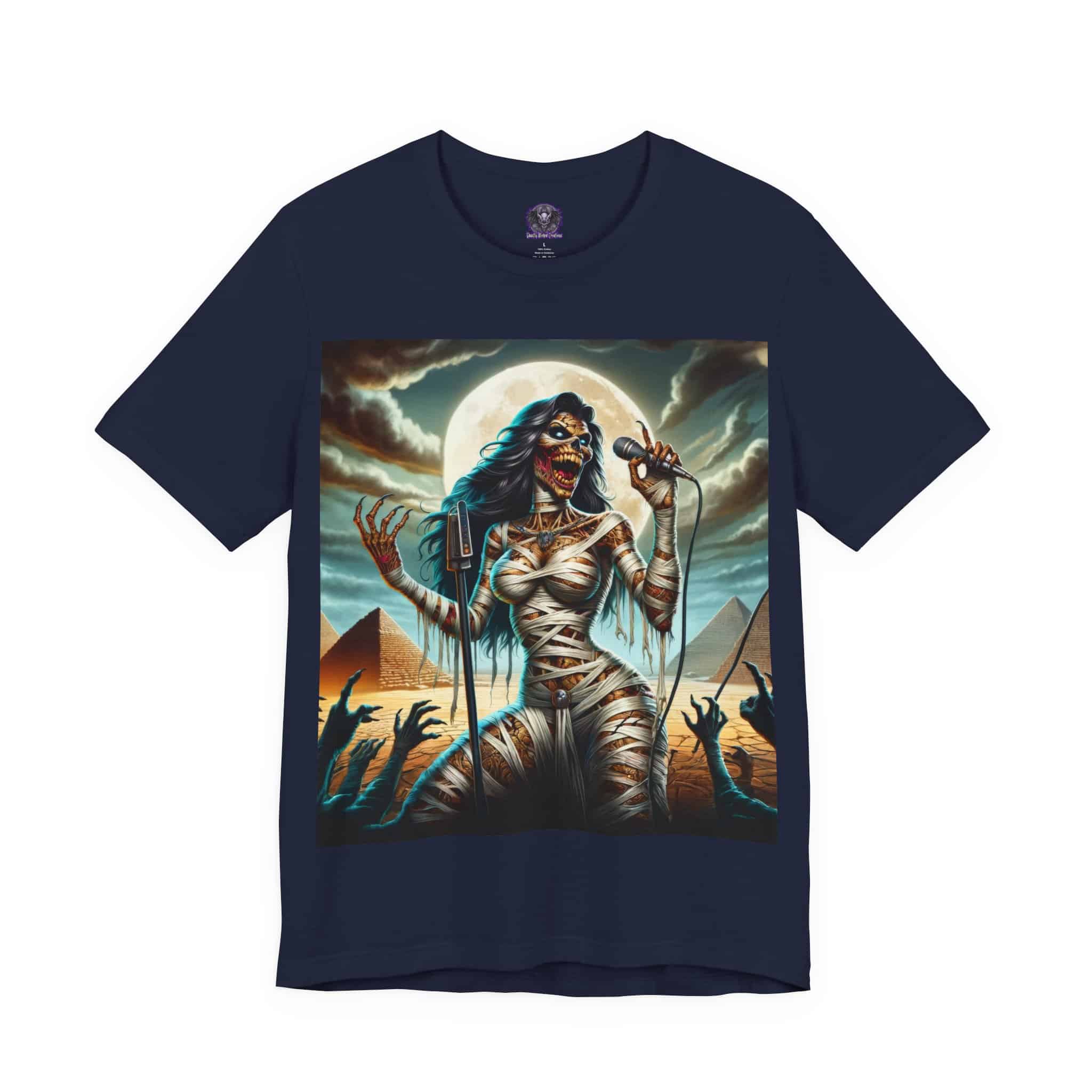 Monster Mosh 2024 Tour Mummy Goddess Singer #MM-D-MG02 Unisex Jersey Short Sleeve Tee - Image 13