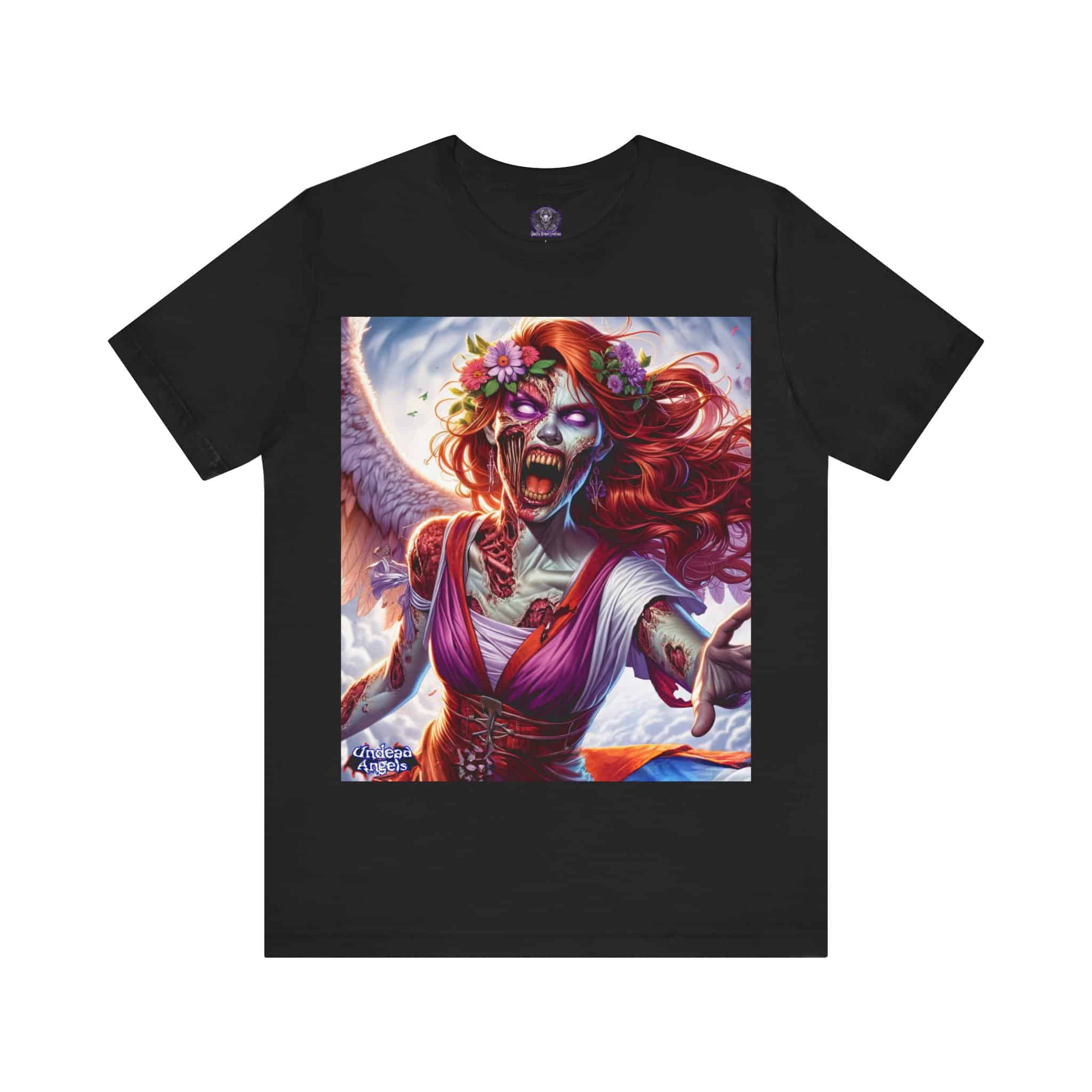 Scarlet Undead Angels Zombie Cupid #DSZ-004C Unisex Jersey Short Sleeve Tee - Image 5