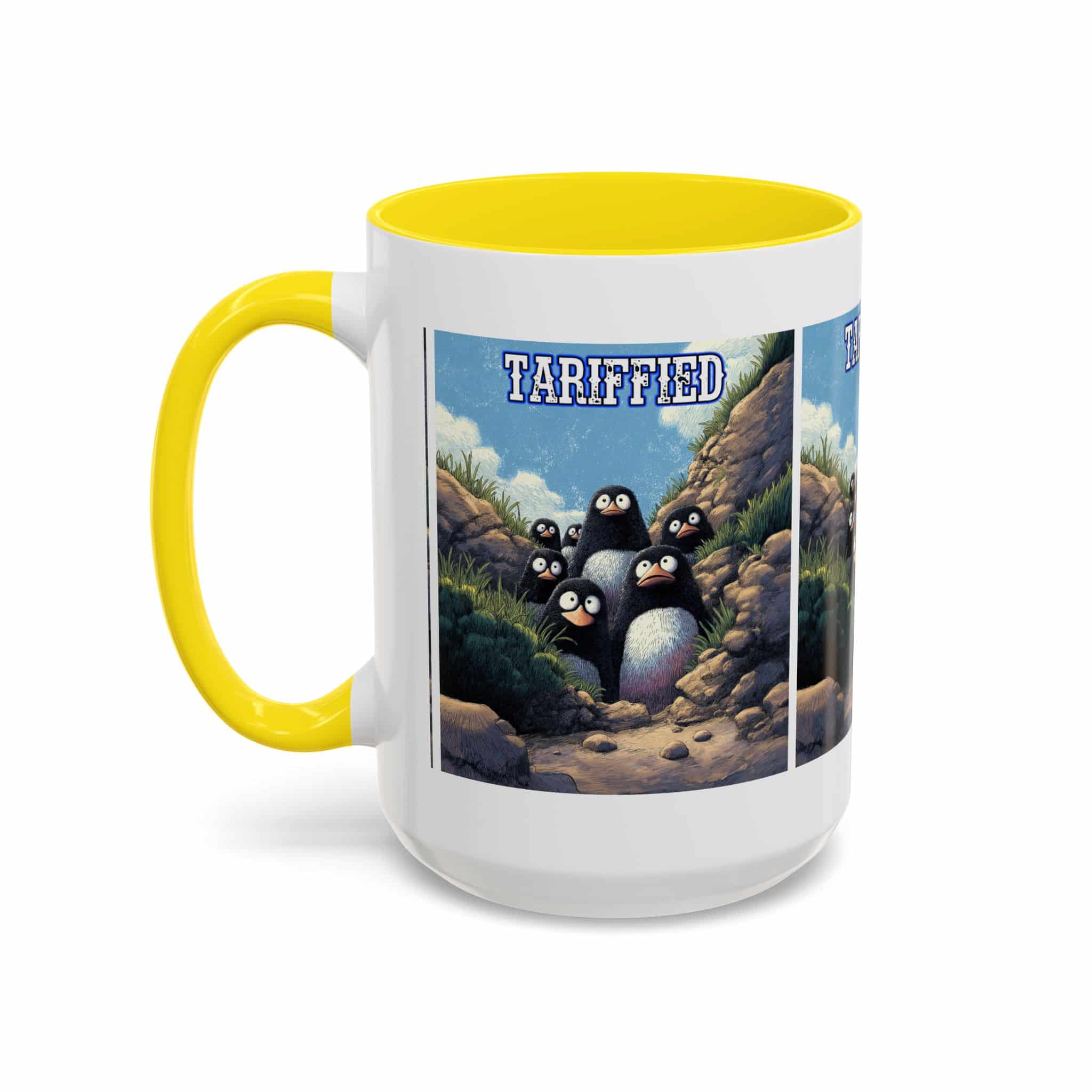 Tariffied Accent Coffee Mug (11, 15oz) - Tariff Fear Is Real - Image 63