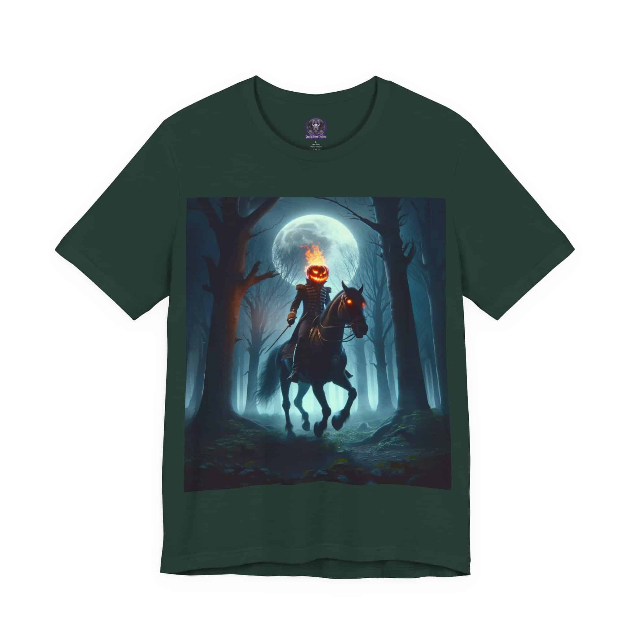 Headless Horseman Of Sleepy Hollow #DZ-003 Unisex Jersey Short Sleeve Tee - Image 51