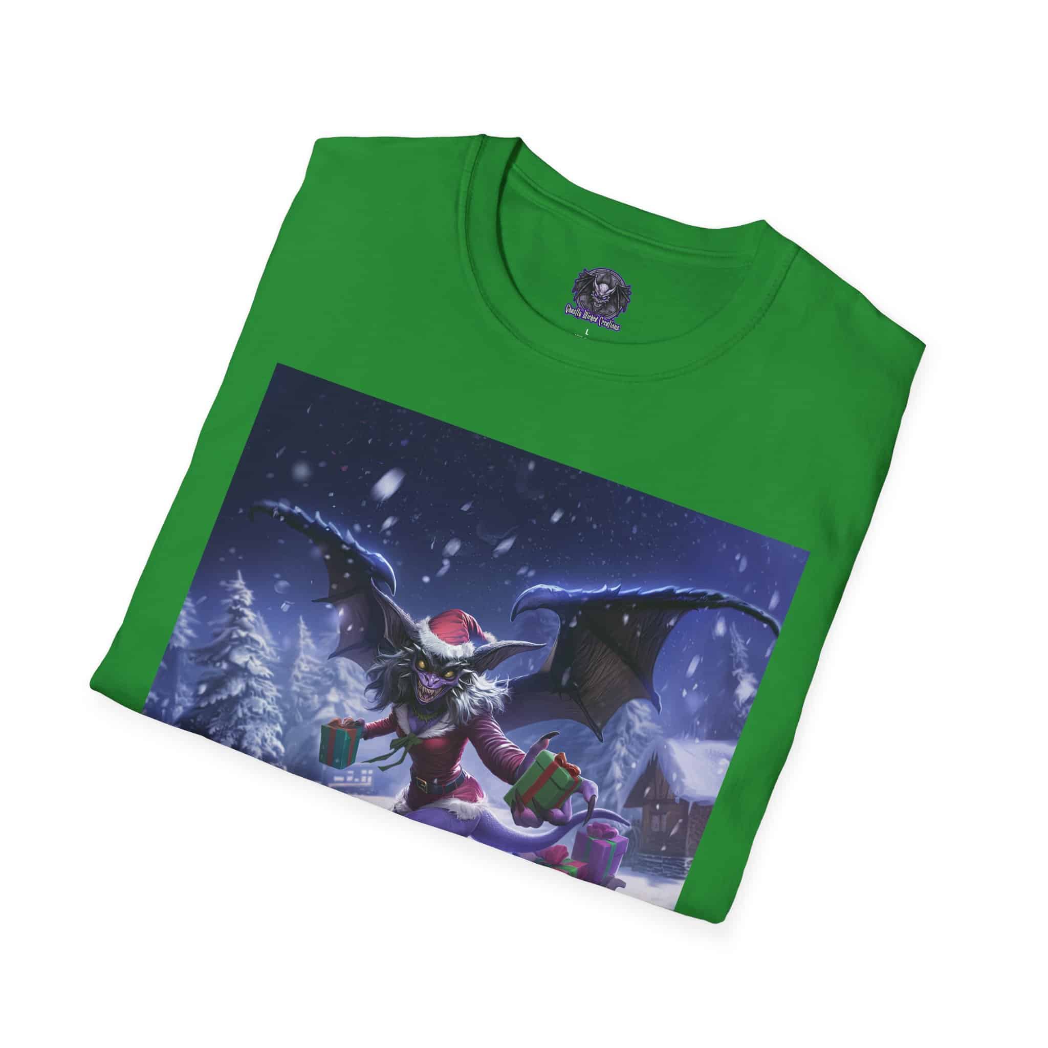 Gift Giving Gremlin Elf I Unisex T-Shirt Christmas - Image 38